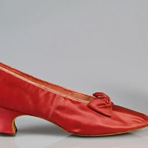 Evening slippers, American, 1885-95. Creator: J. & J. Slater
