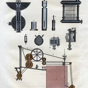 Eves Patent Steam Engine, 1827. Artist: J Pass