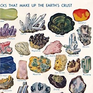Examples of the Different Rocks That Make Up The Earths Crust, 1935