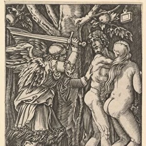 The Expulsion from the Paradise, after Dürer, ca. 1500-1534