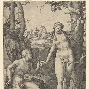 Fall of Man, 1529. Creator: Lucas van Leyden