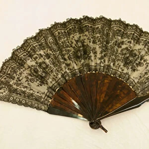 Fan, France, 1860 / 70. Creator: Unknown