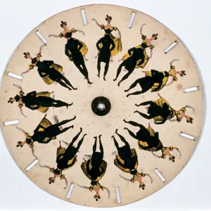 Fantascope disc, 1833. Artist: Thomas Mann Baynes