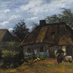 Farmhouse in Nuenen (La Chaumiere). Artist: Gogh, Vincent, van (1853-1890)