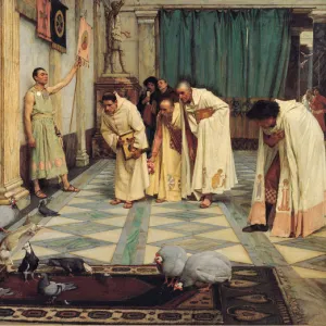 The Favourites of the Emperor Honorius, 1883. Artist: Waterhouse, John William (1849-1917)