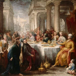 The Feast of Belshazzar, 1705