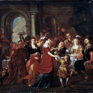 The Feast of Herod, 17th century. Artist: Abraham Jansz van Diepenbeeck