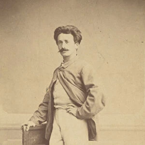 Felicien Rops, 1860s-70s. Creator: Ghemar Brothers