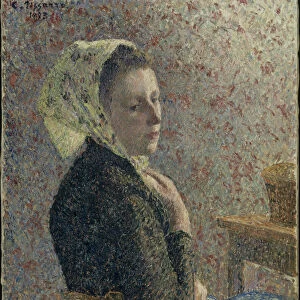 Femme au fichu vert (Woman with green scarf), 1893