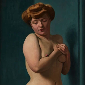 Femme nue, 1907. Creator: Vallotton, Felix Edouard (1865-1925)