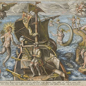 Ferdinandes Magallanes Lusitanus (Americae Retectio), 1591