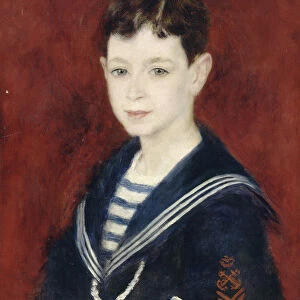 Fernand Halphen as a Boy, 1880. Artist: Renoir, Pierre Auguste (1841-1919)