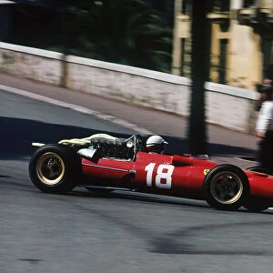 Ferrari, Lorenzo Bandini, 1967 Monaco Grand Prix. Creator: Unknown