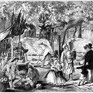 The Fete des Loges, St-Germain-en-Laye, France, 1874