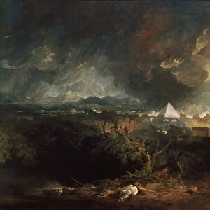 The Fifth Plague of Egypt, 1800. Artist: Turner, Joseph Mallord William (1775-1851)
