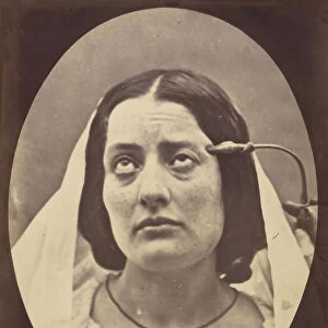 Figure 75: Nun saying her prayers, 1854-56, printed 1862