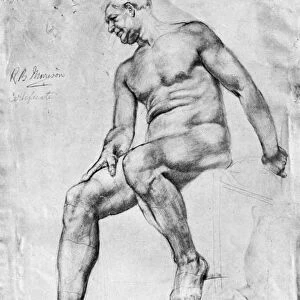 Figure of a man, 1926. Artist: RB Morrison