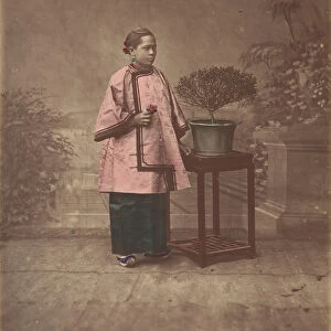 Fille de Shanghai, 1870s. Creator: Unknown