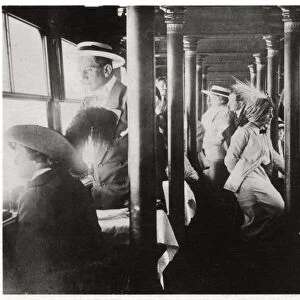 Film company on board Zeppelin LZ13 Hansa, c1912-1914 (1933)