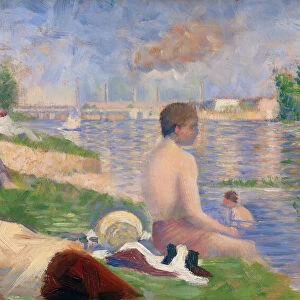 Final Study for "Bathers at Asnieres", 1883