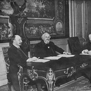 A financial conference of the Allies, Paris, 1915