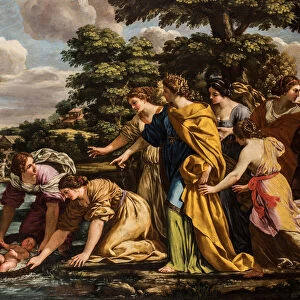 The Finding of Moses, 17th century