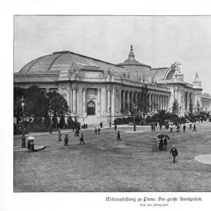 Fine Arts Palace, Paris World Exposition, 1889, (1900)