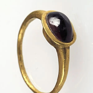 Finger Ring, Frankish, 7th century. Creator: Unknown