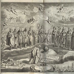 Firmamentum Sobiescianumsive Uranographia (Frontispiece). Artist: Hevelius, Johannes (1611-1687)