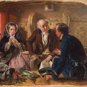 First Class-The Meeting. "And at first meeting loved. ", 1855