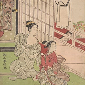 First Day of Autumn (Risshu), ca. 1765. Creator: Suzuki Harunobu