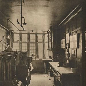First Floor Grill Room of the Cock Overlooking Fleet Street, c1935. Creator: Walter Benington