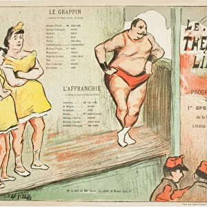 First Performance: Le Grappin, l Affranchie, for Le Theatre Libre, 1892–93. Creator: Henri-Gabriel Ibels