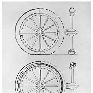 The first pneumatic tyre, 1845 (1956)
