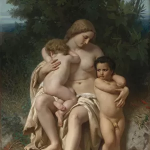 The first quarrel (Cain and Abel), 1861. Artist: Bouguereau, William-Adolphe (1825-1905)