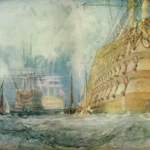 Une Première Classe Prendre en Magasin, 1818. Artiste : JMW Turner.