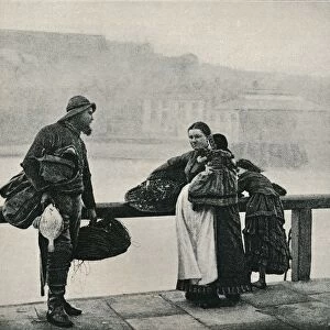 Fisher people, Whitby, c1890. Artist: Frank Meadow Sutcliffe