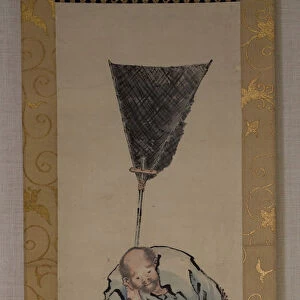 Fisherman, 19th century. Creator: Hokusai