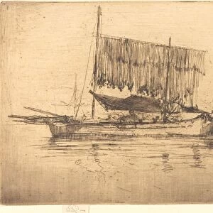 Fishing-Boat, 1880. Creator: James Abbott McNeill Whistler