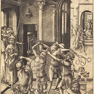 The Flagellation, c. 1480. Creator: Israhel van Meckenem