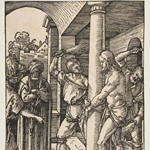 The Flagellation, from The Small Passion, ca. 1509. Creator: Albrecht Durer