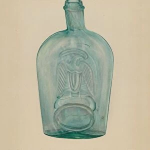 Flask, c. 1941. Creator: Chris Makrenos