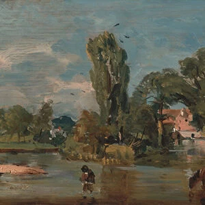 Flatford Mill, between 1810 and 1811. Creator: John Constable