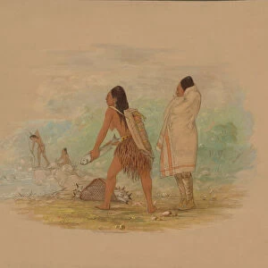 Flathead Indians, 1861. Creator: George Catlin