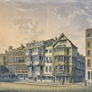 Fleet Street, London, 1798 Artist: William Capon