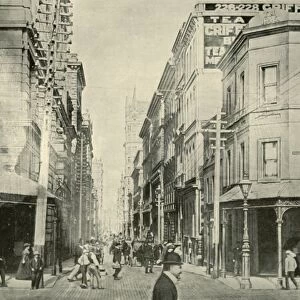 Flinders Lane, Melbourne, 1901. Creator: Unknown