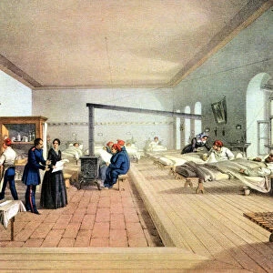 Florence Nightingale (1820-1910), English nursing pioneer and hospital reformer