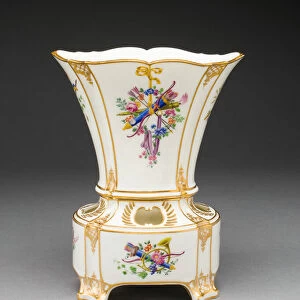 Flower Vase, Sevres, 1759. Creators: Sevres Porcelain Manufactory