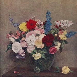 Flowers, 1886, (c1915). Artist: Henri Fantin-Latour