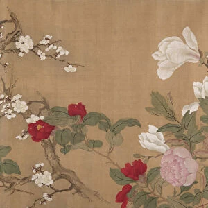 One Hundred Flowers, 18th century. Creator: Unknown